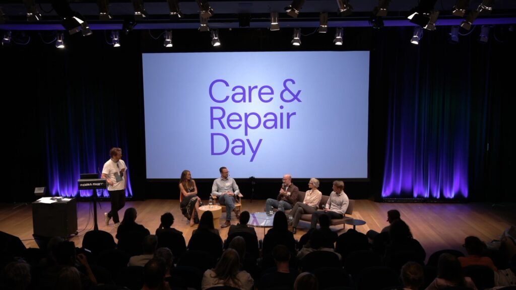 Panel discussion at Care & Repair Day at Moderna Museet